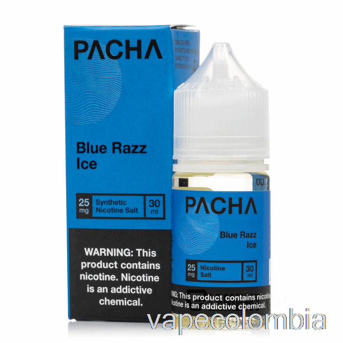 Vape Desechable Blue Razz Ice - Sales De Pacha - 30ml 25mg